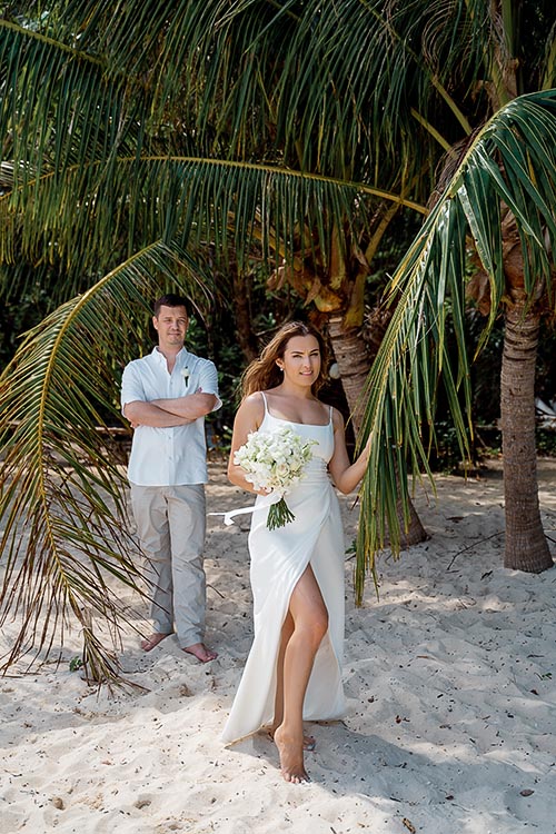 Свадебная фотосессия с аркой на Пхукете