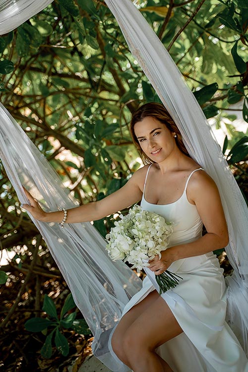Свадебная фотосессия с аркой на Пхукете