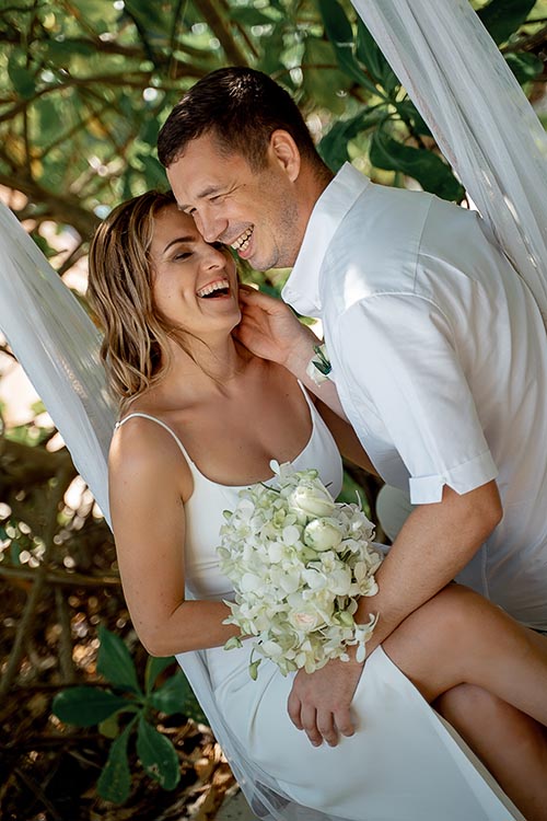 Свадебная фотосессия с аркой на Пхукете