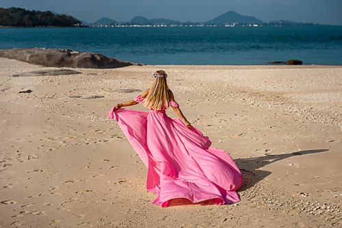 Фотосессия на Пхукете для Елены на пляже Патонг