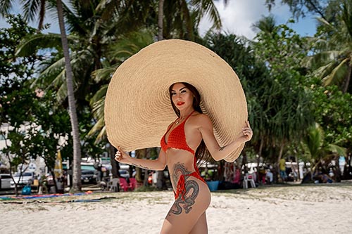 Фотосессия на пляже Карон на Пхукете в Тайланде