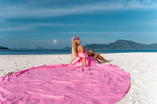 Индивидуальная фотосессия на необитаемом острове на Пхукете