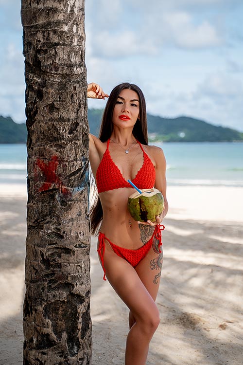 Фотосессия на пляже Карон на Пхукете в Тайланде