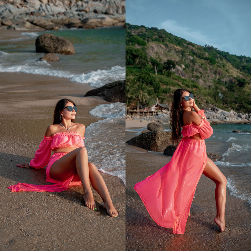 Фотосессия на пляже Nui Пхукет