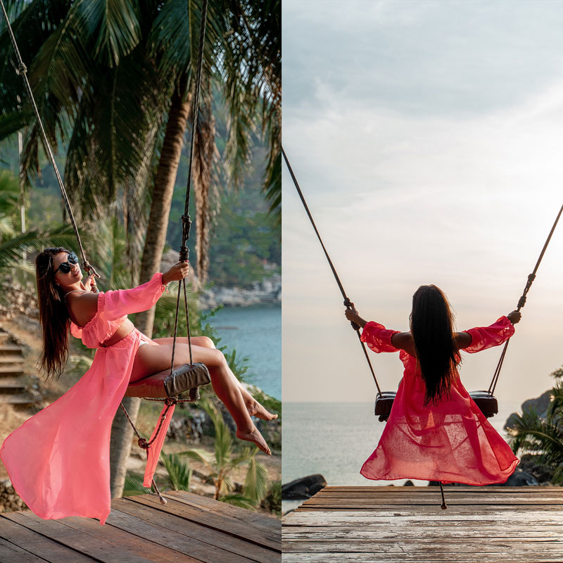 Фотосессия на пляже Nui Пхукет