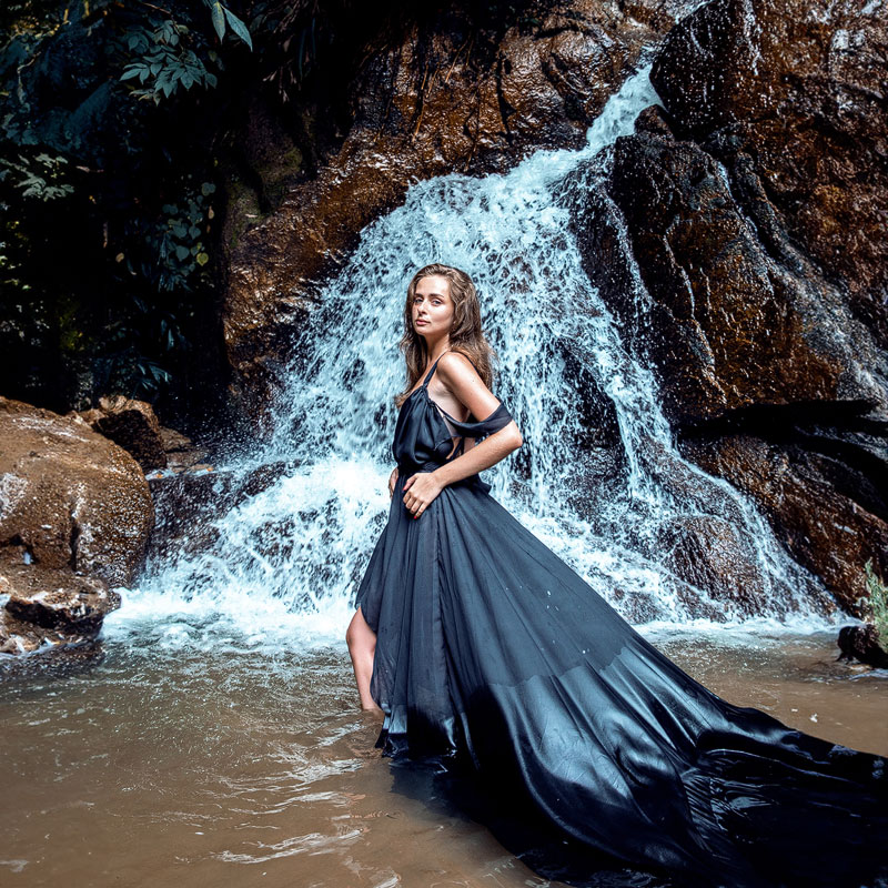 Фотосессия на водопаде на Пхукете