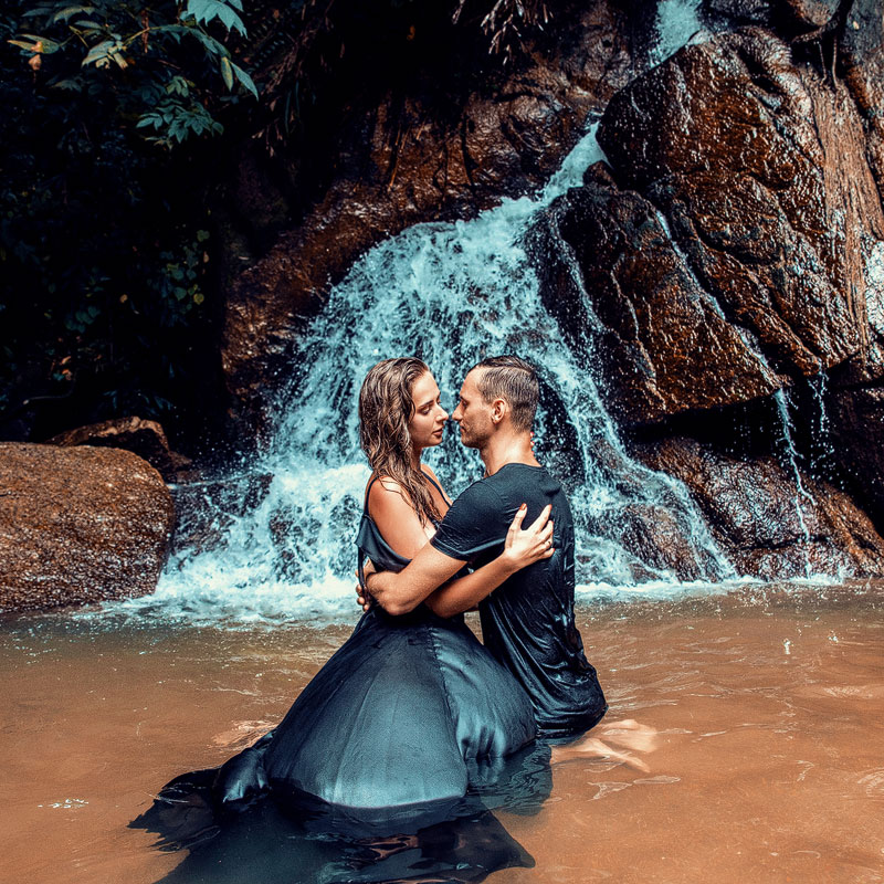 Фотосессия на водопаде на Пхукете