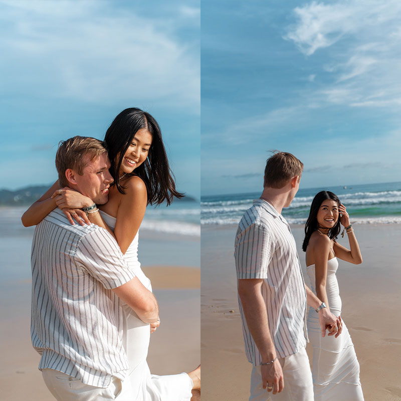 Лав стори (Love Story) фотосессия на пляже Пхукета