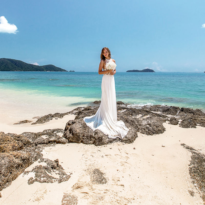 Свадебная фотосессия на Необитаемом острове