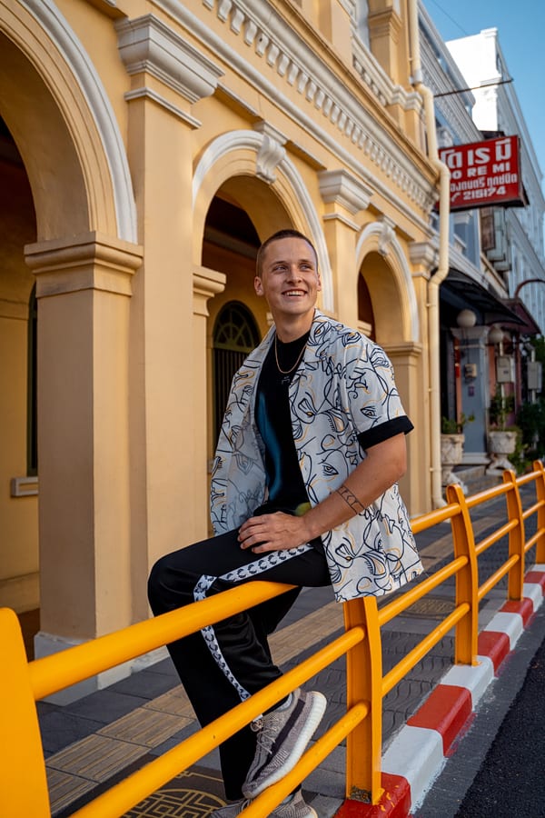 Лав Стори фотосессия в Old Phuket Town в Тайланде