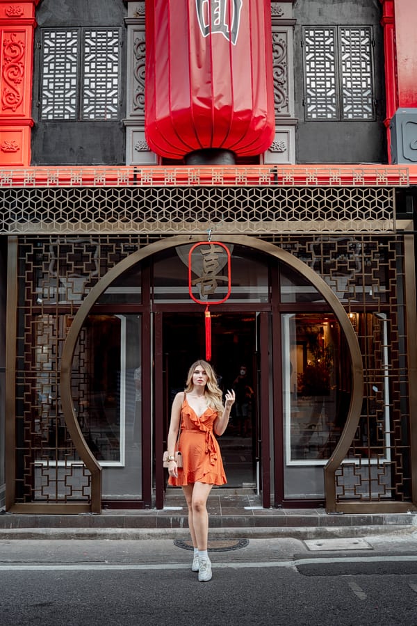 Лав Стори фотосессия в Old Phuket Town в Тайланде