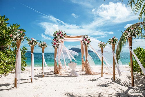 Мини свадебная церемония на Пхукете в Таиланде для Наташа и Саша на Пхукете