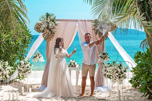 Ксюша и Артем свадьба на Пхукете