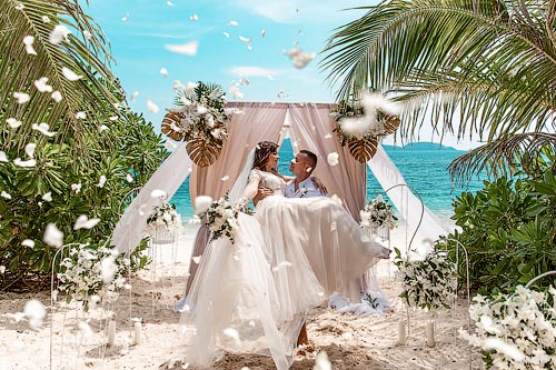 Ксюша и Артем свадьба на Пхукете