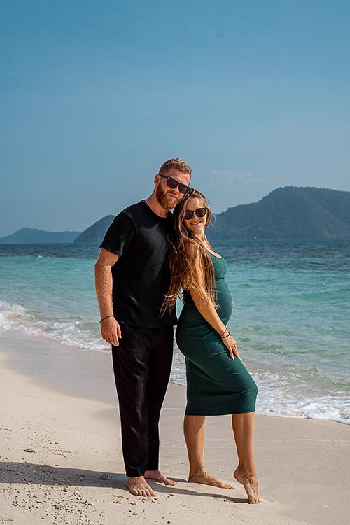 Семейная фотосессия на необитаемом острове на Пхукете