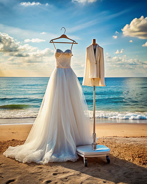 Отпаривание свадебного платья на Пхукете