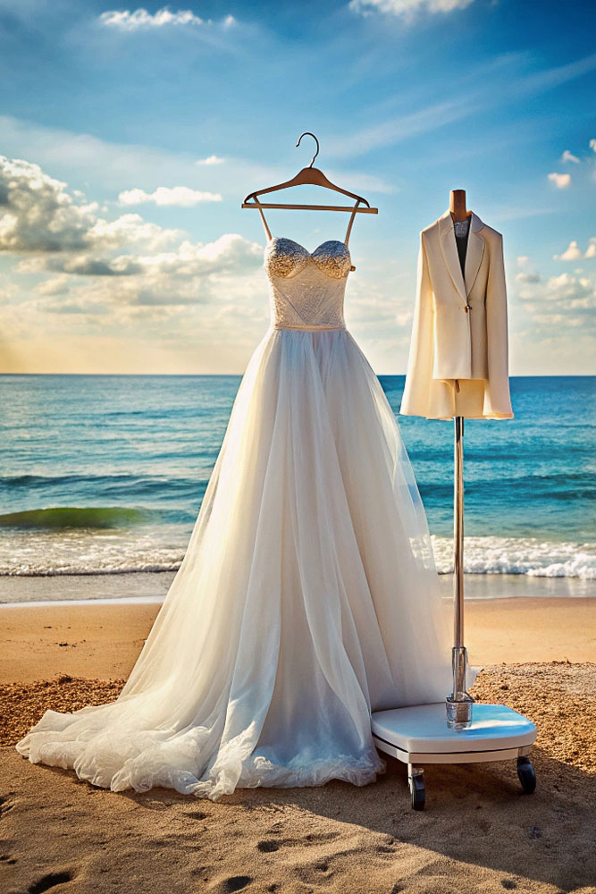 Отпаривание свадебного платья на Пхукете