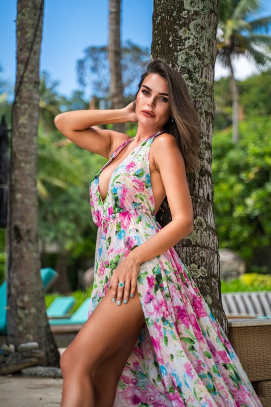 Цветочное платье для фотосессии на Пхукете, фото 4