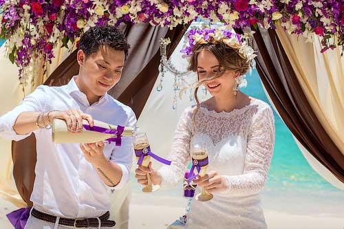 Даша и Пако свадьба на Пхукете в Таиланде