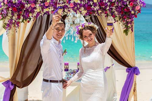 Даша и Пако свадьба на Пхукете в Таиланде