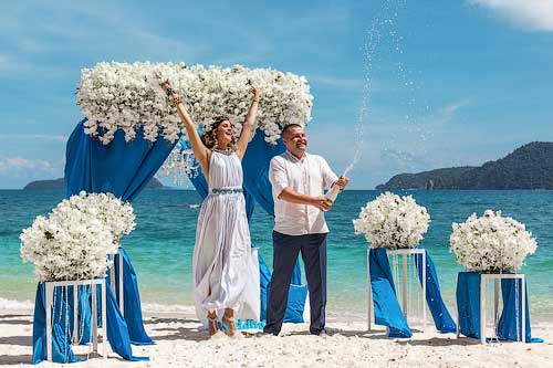 Полина и Женя свадьба на Пхукете в Таиланде