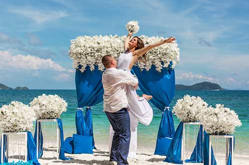 Полина и Женя свадьба на Пхукете в Таиланде