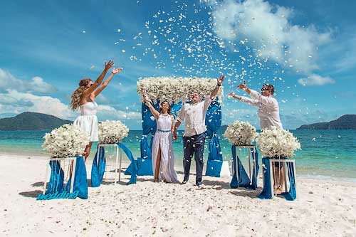 Полина и Женя свадьба на Пхукете в Таиланде