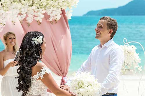 Наташа и Веня свадьба на Пхукете в Таиланде