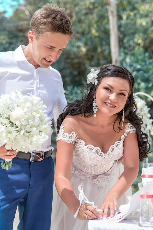 Наташа и Веня свадьба на Пхукете в Таиланде