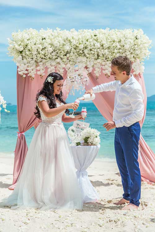 Наташа и Веня свадьба на Пхукете в Таиланде