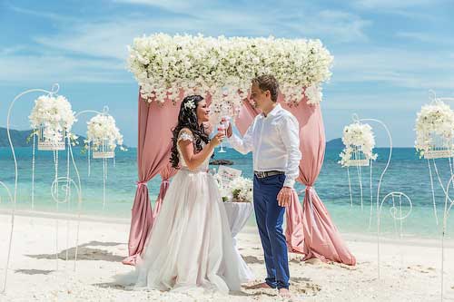 Наташа и Веня свадьба на Пхукете в Таиланде