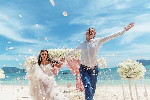 Наташа и Веня свадьба на Пхукете в Таиланде