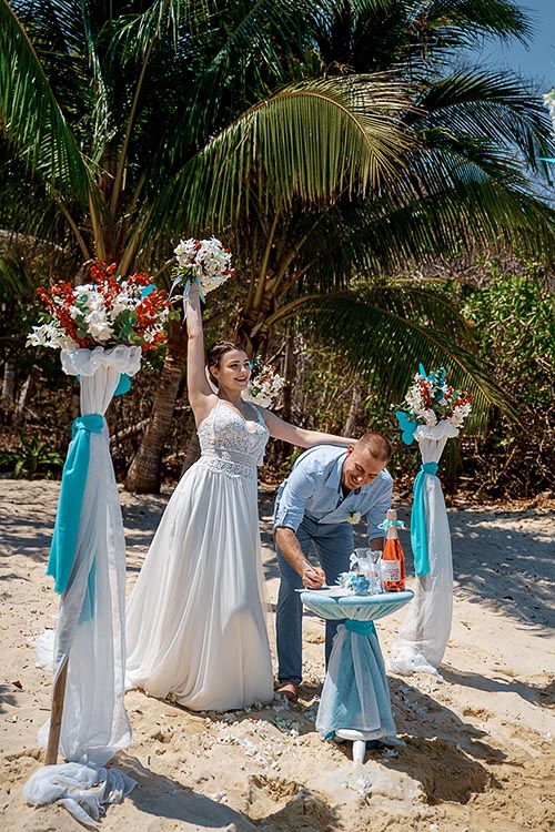 Виктор и Валентина свадьба на Пхукете в Таиланде