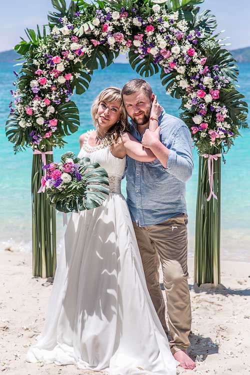 Оля и Артем свадьба на Пхукете в Таиланде