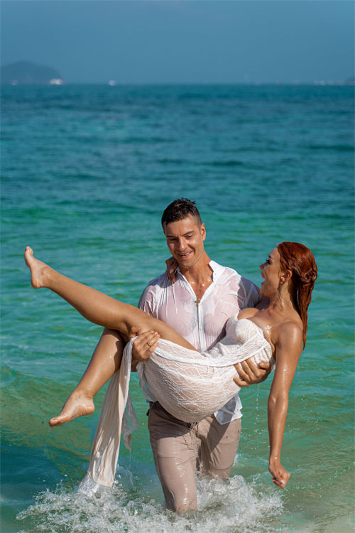 Марсель и Александра свадьба на Пхукете в Таиланде