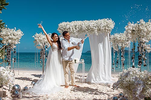 Артур и Николь свадьба на Пхукете в Таиланде