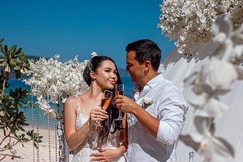 Артур и Николь свадьба на Пхукете в Таиланде