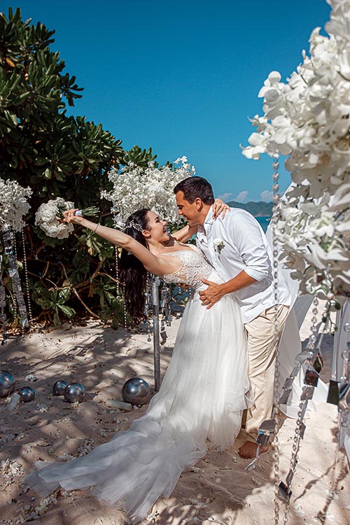 Артур и Николь свадьба на Пхукете в Таиланде