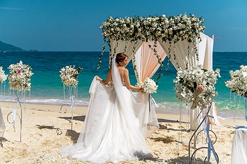 Зеленая свадьба на Пхукете Маша и Вова