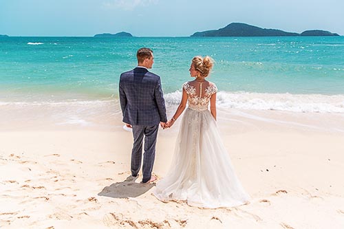 Свадебная фотосессия на Пхукете на необитаемом острове