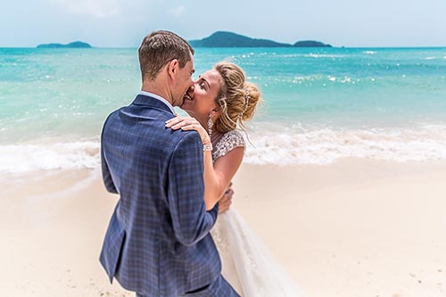 Свадебная фотосессия на Пхукете на необитаемом острове