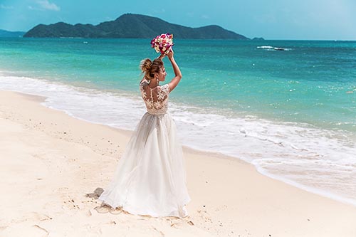 Свадебная фотосессия на Пхукете на необитаемом острове