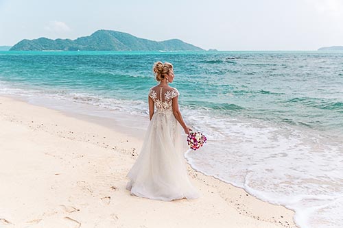 Свадебная фотосессия на Пхукете на необитаемом острове