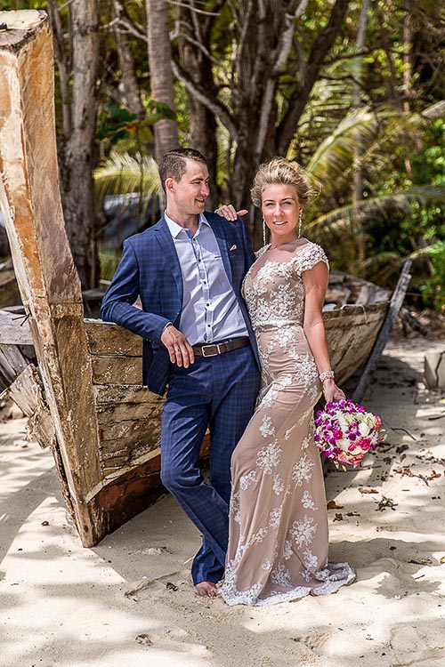 Свадебная фотосессия на Пхукете на необитаемом острове