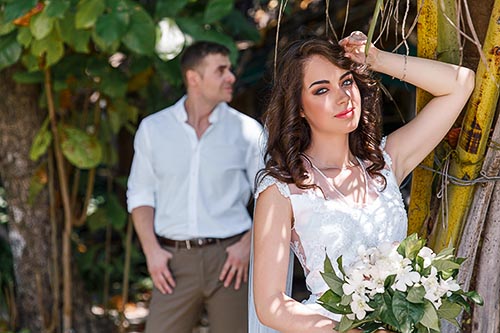 Свадебная фотосессия на необитаемом острове вблизи Пхукета