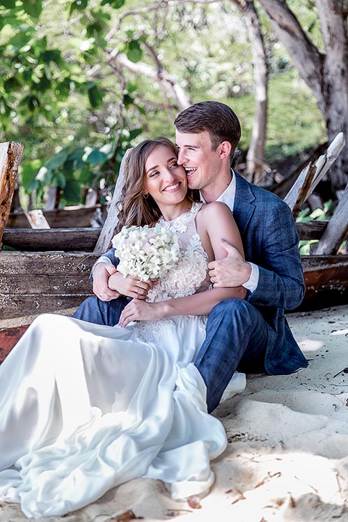 Свадебные фотосессии на необитаемом острове вблизи Пхукета