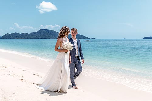 Свадебные фотосессии на необитаемом острове вблизи Пхукета