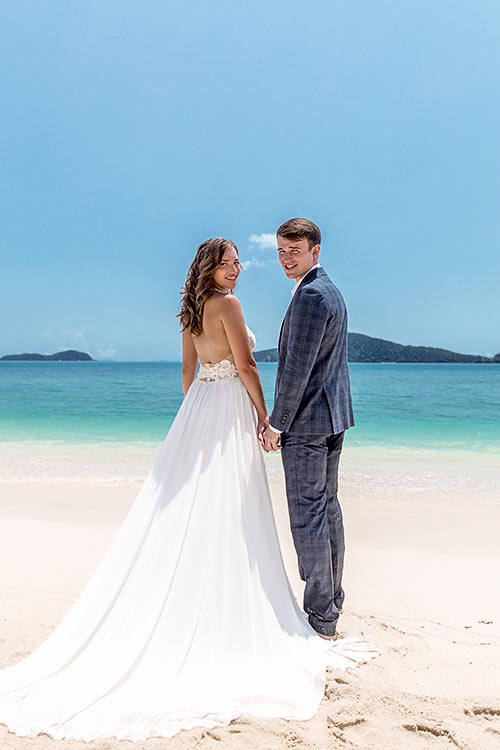 Свадебные фотосессии на необитаемом острове вблизи Пхукета