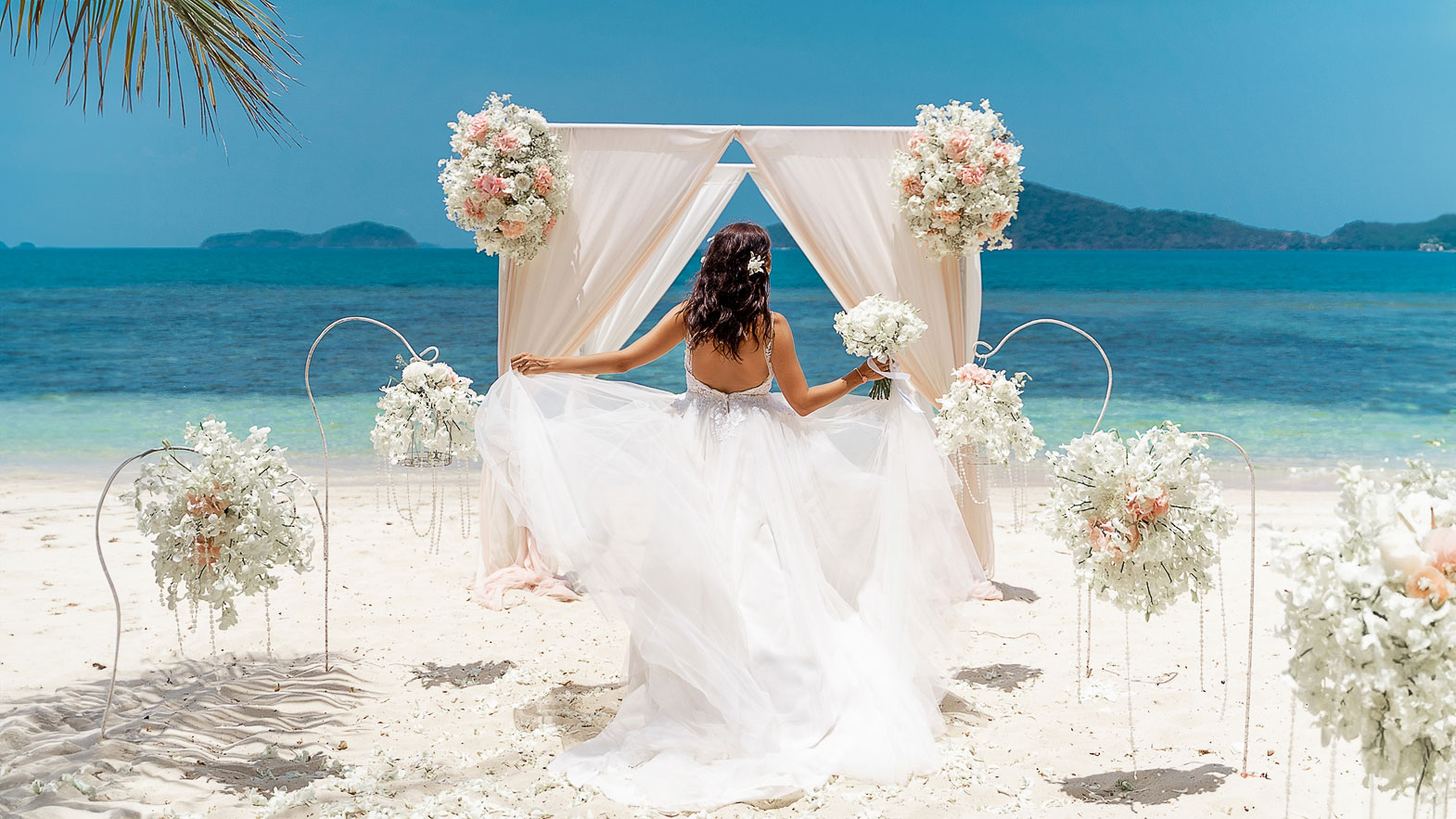 Фотосессия с аркой на Пхукете видео Руслан и Екатерина