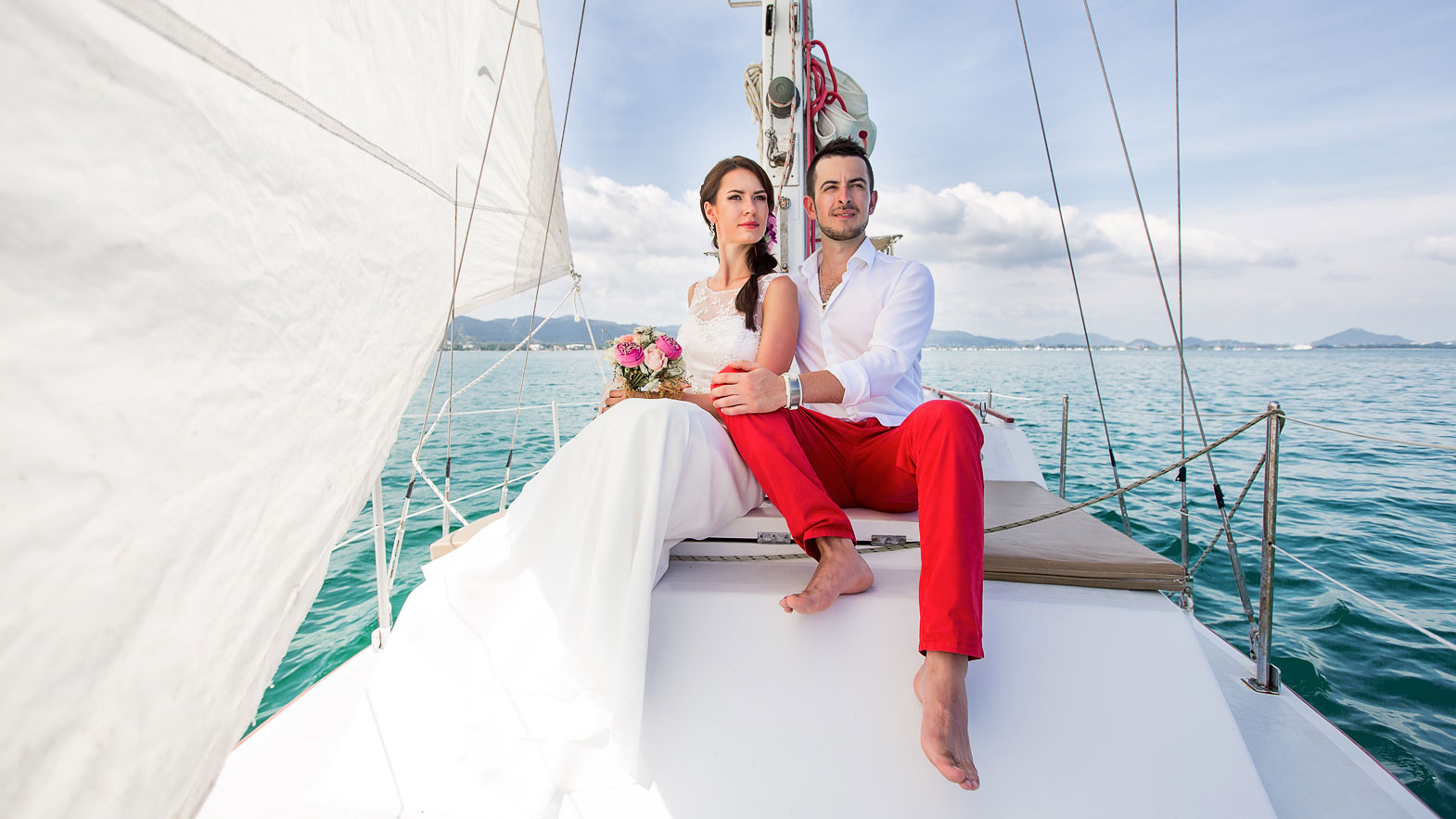 Видеосъемка на яхте Пхукет